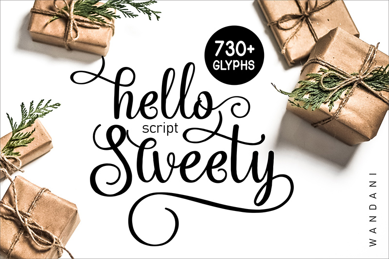 Hello Sweety font